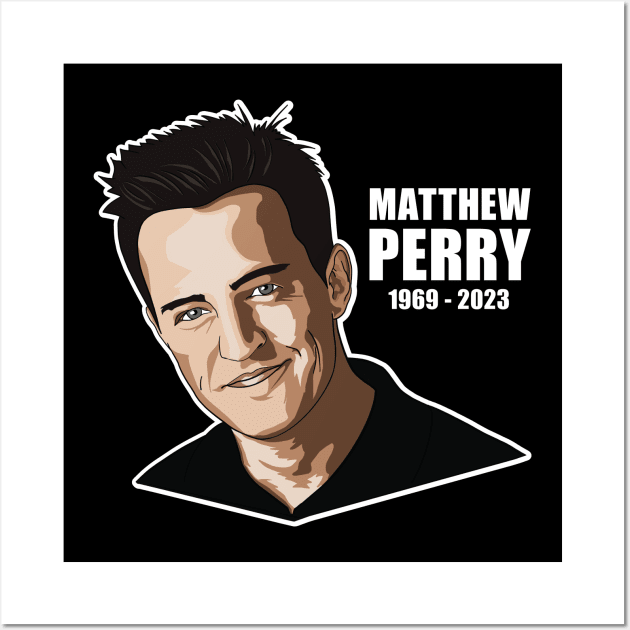 Matthew Perry Art Wall Art by vectrus